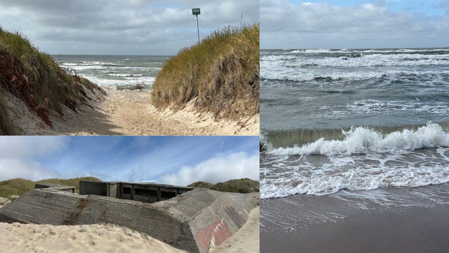 Nordseestrand, Dünen und Bunker bei Søndervig – Besuch der Sandskulpturen an Dänemarks Westküste