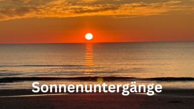 Sonnenuntergang über dem Meer – Beitragsbild zum Artikel über die Faszination von Sonnenuntergängen
