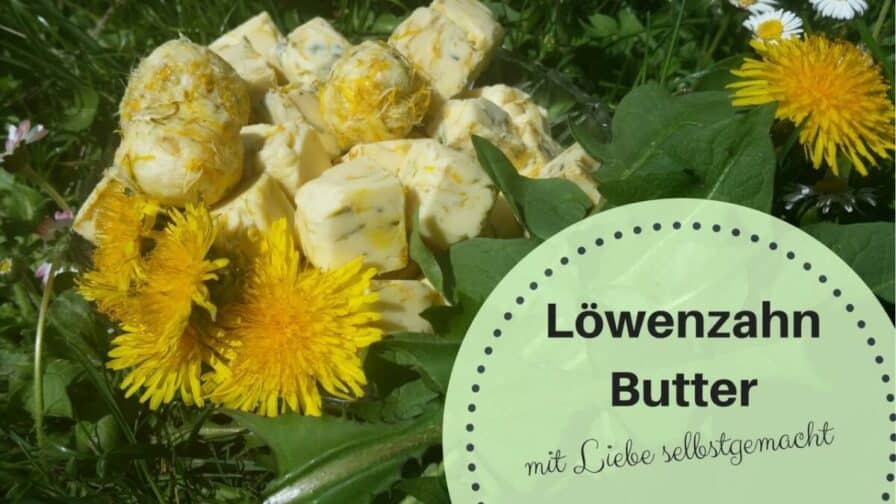 Löwenzahnbutter (c) Heike Engel